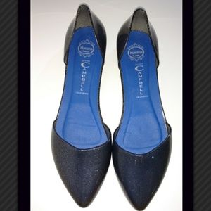 Jeffery Campbell sparkle jelly flat